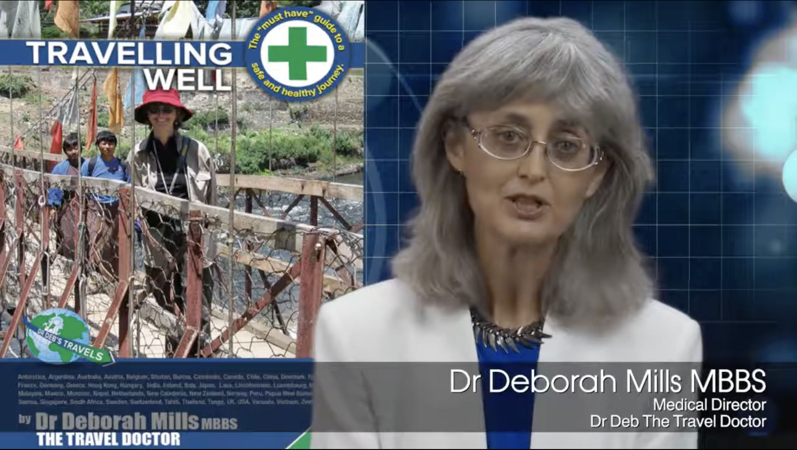Dr Deb talks about her book Travelling Well